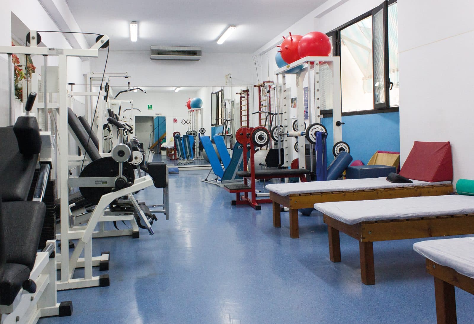 La palestra di riabilitazione